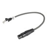 Digitale Via Cavo XLR XLR 3p (F) - RJ45 spina/e 0.30 m Grigio Scuro