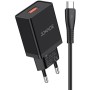 Caricabatterie USB type C ricarica rapida 5V/5A nero JB022