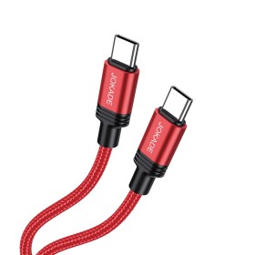 Cavo per ricarica e sincronizzazione USB type C 1m 5A rosso JA034