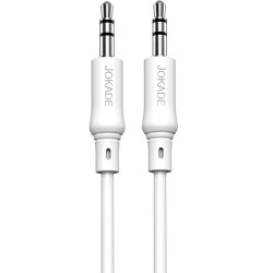 Cavo audio stereo jack audio 3.5mm 1m bianco JA004