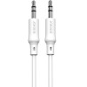 Cavo audio stereo jack audio 3.5mm 1m bianco JA004