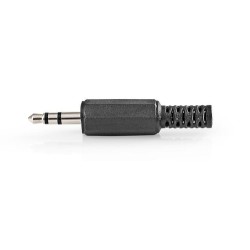 Connettore Jack Stereo Maschio da 3,5 mm 25 pezzi Nero