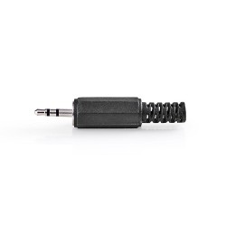 Connettore Jack Stereo 2.5 mm maschio 25 pezzi Nero