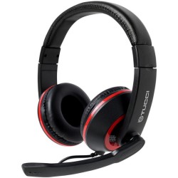 Cuffie gaming con microfono Tucci X5 - Nero e rosso