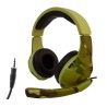 Cuffie gaming con microfono Tucci A4 - Verde chiaro camouflage