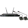 Microfono UHF wireless da tavolo U-712H kit da 2