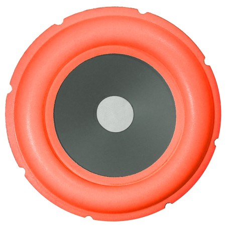 Ricambio cono con sospensione foam per woofer 300mm - Rosso