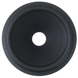 Ricambio cono con sospensione foam per woofer 155mm - Nero