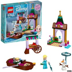 Costruzioni LEGO Disney Frozen Avventura al Mercato di Elsa 125 pezzi