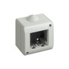 Box 2 moduli bianco compatibile Matix