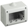 Box 3 moduli 10x8cm Bianco compatibile Vimar Plana