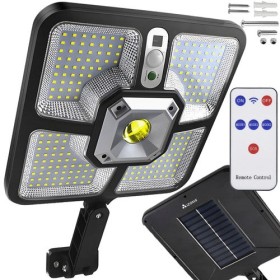 Lampada LED solare 8W con telecomando