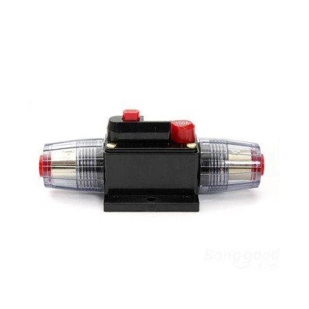 Interruttore con fusibile 100A 12-24V DC per Car Audio