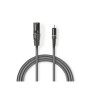 Cavo Audio XLR Maschio a 3 pin XLR-Maschio RCA 1.5m