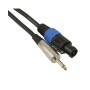 Cavo audio Jack 6.3mm maschio - Speakon maschio - 10 metri