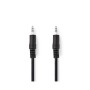 Cavo Audio Stereo jack audio maschio 3,5 mm 1m Nero