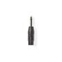 Adattatore XLR Mono - Femmina a 3 Pin XLR - Maschio da 6,35 mm - Nero