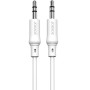 Cavo audio stereo jack audio 3.5mm 1m bianco JA004