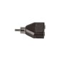 Adattatore Audio RCA Maschio a 2 jack 3.5mm