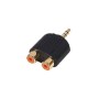 Adattatore Jack 3.5mm maschio - 2x RCA stereo