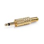 Connettore Jack Mono Maschio da 3,5mm confezione da 25 pezzi oro