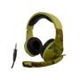 Cuffie gaming con microfono Tucci A4 - Verde chiaro camouflage