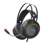 Cuffie da gaming con microfono virtual 7.1 audio con illuminazione LED