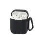 Cover protettiva in silicone per Airpods 1 & 2 (nero)