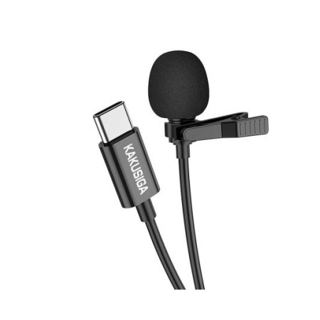 Microfono a cravatta per cellulari e tablet connettore USB Type C KSC-763