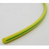 Guaina termorestringente diametro 3mm giallo-verde 1m