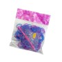 Bustina con elastici per braccialetti - Loom Bands - vari colori