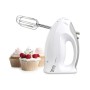 Frullatore 200W 5 velocità funzione turbo 2 Battitori/2 Dough Ganci