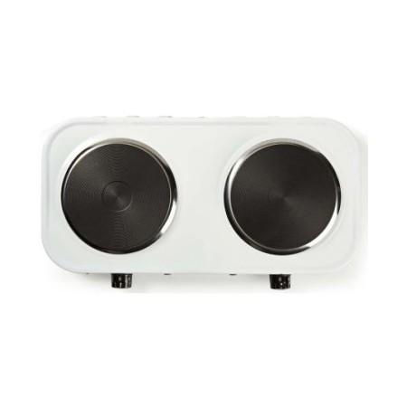 Piastra elettrica 2000W 2 zone di cottura diametro 15cm