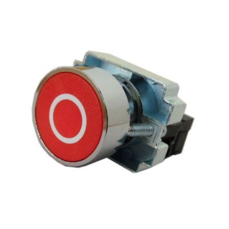 Pulsante da pannello 10A 600V - Rosso