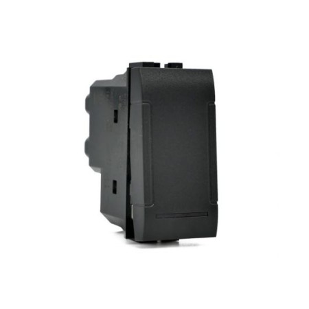 Invertitore unipolare 16A-250V nero compatibile Living International