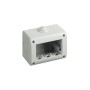 Box 3 moduli 10x8cm Bianco compatibile Matix