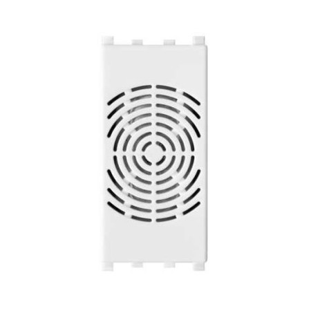 Suoneria 6AX 220V Bianco compatibile Vimar Plana