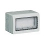 Idrobox IP55 4 moduli bianco compatibile Vimar Plana