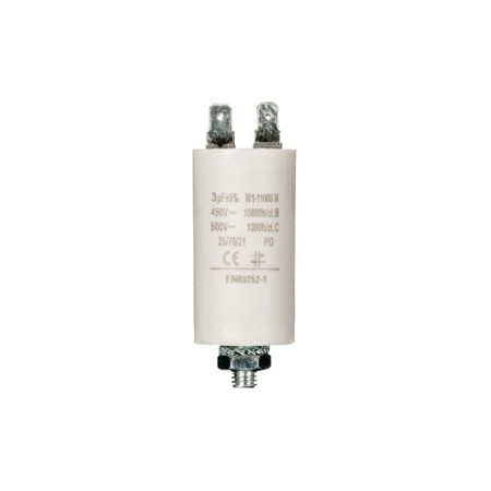 Condensatore 3.0uf / 450 v + Aarde