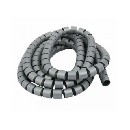 Guaina copricavo spirale 20mm x 2.5 metri grigia