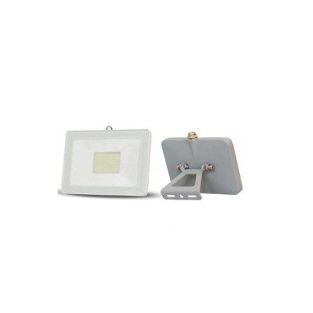 Faretto slim LED 50W - luce calda - bianco