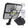 Lampada LED solare 8W con telecomando