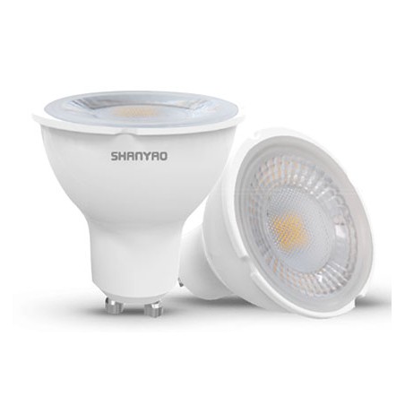 Lampada LED GU10 7W 45° - luce fredda