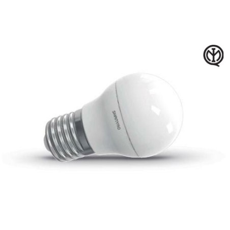 Lampada LED G45 6W attacco E27 - luce naturale - Marchio IMQ