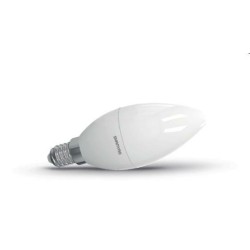 Lampada LED C37 4W attacco E14 candela - luce naturale