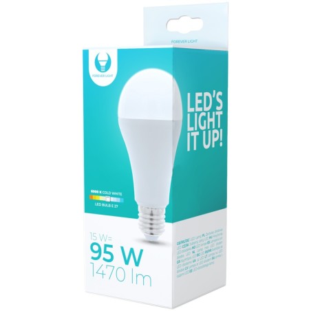 Lampada LED 15W 1470lm E27 Bianco freddo Forever Light