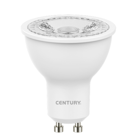 Faretto LED Lexar38 8W GU10 luce fredda 530 lumen Century