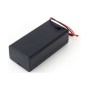 Custodia porta batteria 9V con interruttore