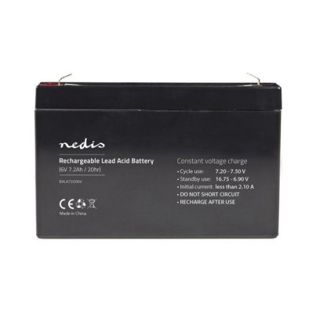 Batteria al piombo-acido ricaricabile 6V 7200mAh