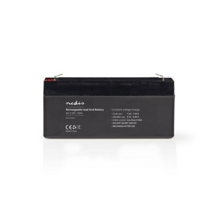 Batteria piombo-acido ricaricabile da 6V 3200mAh 134x35x61mm